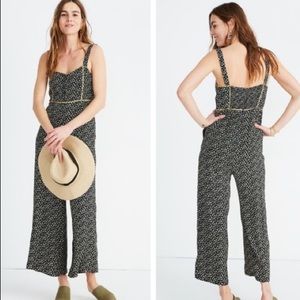 Madewell Floral Jumpsuit